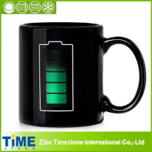 Tech Batterie Farbe ändern Wärmeempfindliche Tasse Tee Kaffeetasse (CM-001)